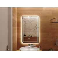 Зеркало для ванной с подсветкой Лайн 70х90 см