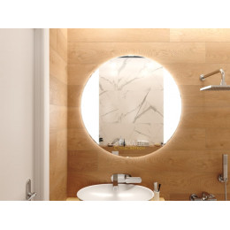 Зеркало с подсветкой для ванной комнаты Ланувио 110 см